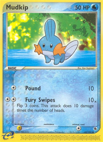 Mudkip (60/109) [EX: Ruby & Sapphire] | Card Citadel