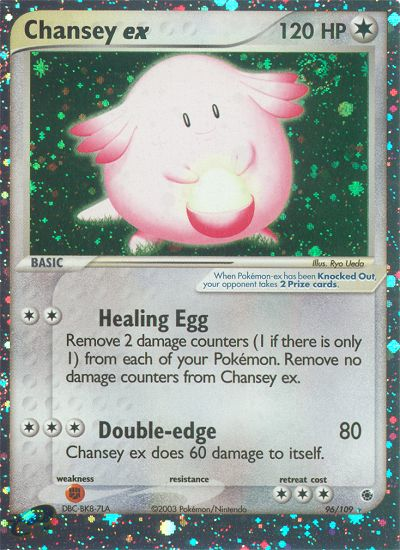 Chansey ex (96/109) [EX: Ruby & Sapphire] | Card Citadel