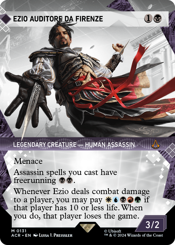 Ezio Auditore da Firenze (Showcase) [Assassin's Creed] | Card Citadel