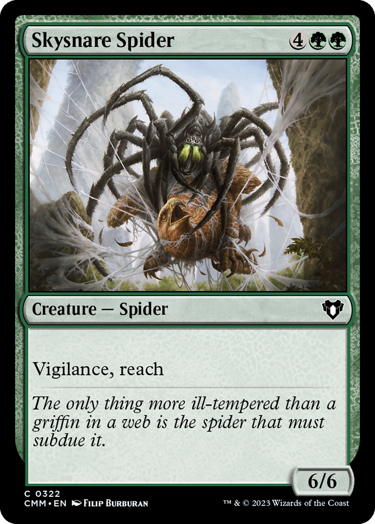 Skysnare Spider [Commander Masters] | Card Citadel