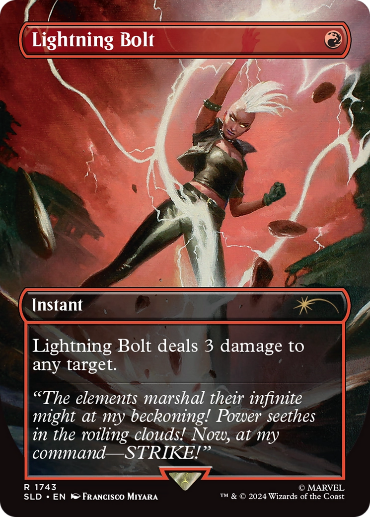 Lightning Bolt (1743) [Secret Lair Drop Series] | Card Citadel