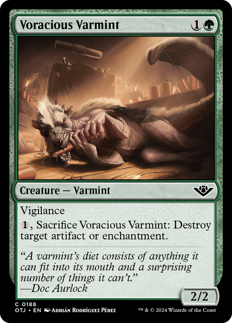 Voracious Varmint [Outlaws of Thunder Junction] | Card Citadel