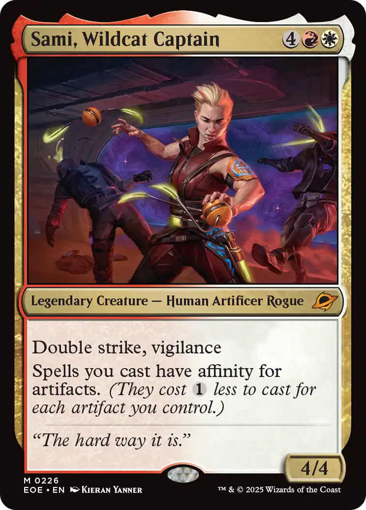 Sami, Wildcat Captain [Edge of Eternities] | Card Citadel