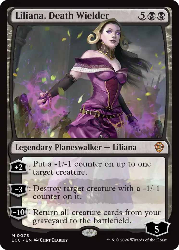 Liliana, Death Wielder [Lorwyn Eclipsed Commander] | Card Citadel