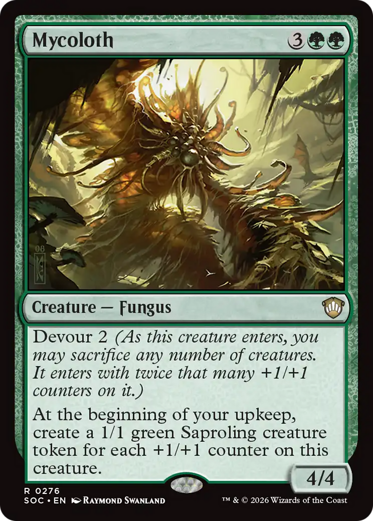 Mycoloth [Secrets of Strixhaven Commander] | Card Citadel