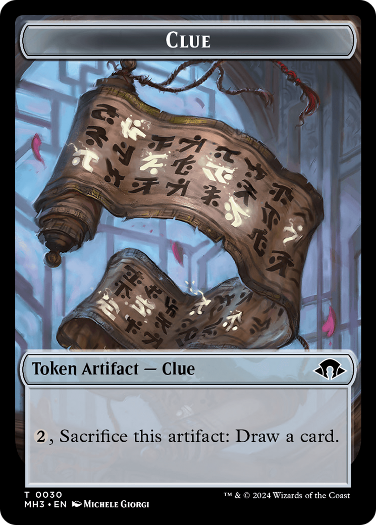 Clue Token [Modern Horizons 3 Tokens] | Card Citadel