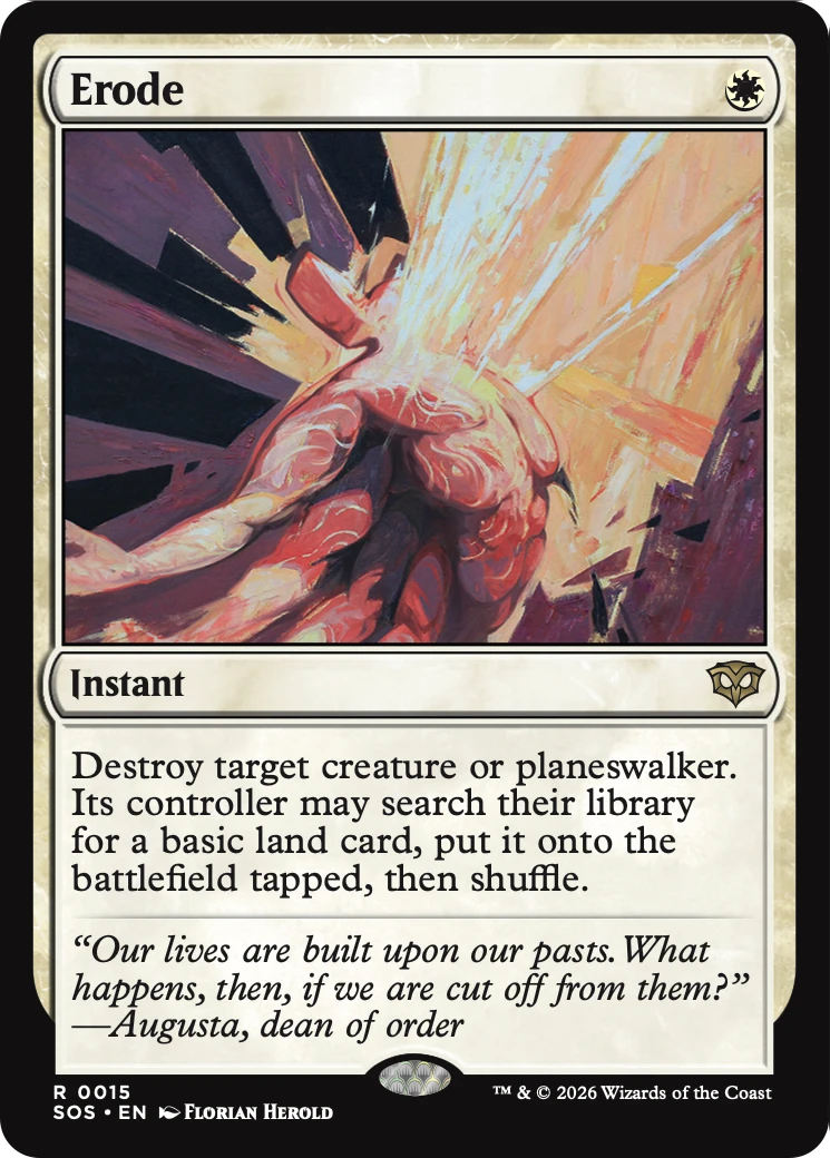 Erode [Secrets of Strixhaven] | Card Citadel