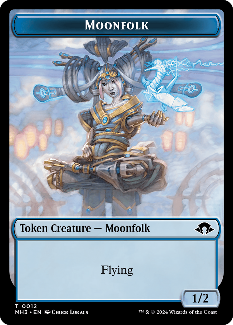 Moonfolk // Energy Reserve Double-Sided Token [Modern Horizons 3 Tokens] | Card Citadel