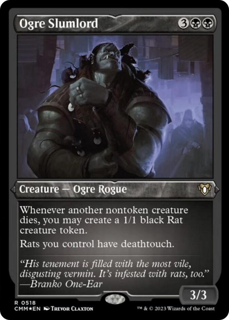 Ogre Slumlord (Foil Etched) [Commander Masters] | Card Citadel