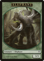 Angel // Elephant Double-Sided Token [Marvel Super Heroes Commander Tokens] | Card Citadel