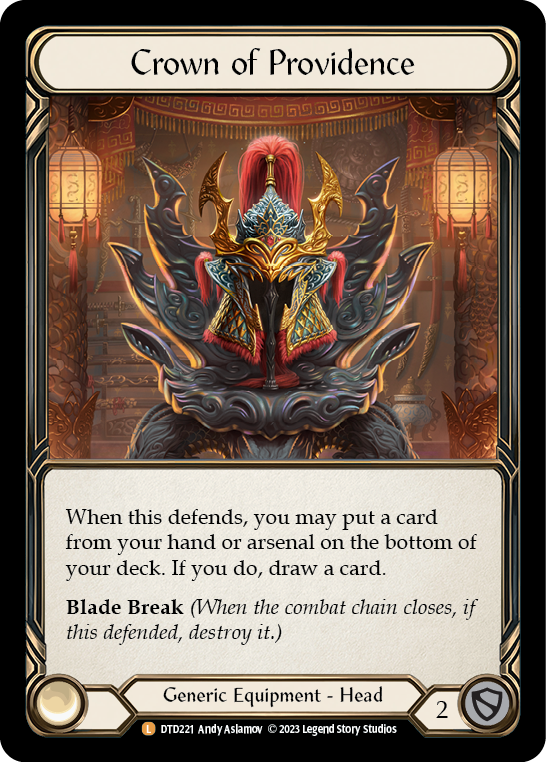Crown of Providence [DTD221] (Dusk Till Dawn) | Card Citadel