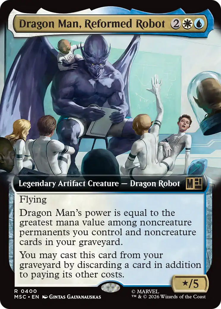 Dragon Man, Reformed Robot (Extended Art) [Marvel Super Heroes Commander] | Card Citadel