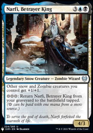 Narfi, Betrayer King [The List] | Card Citadel