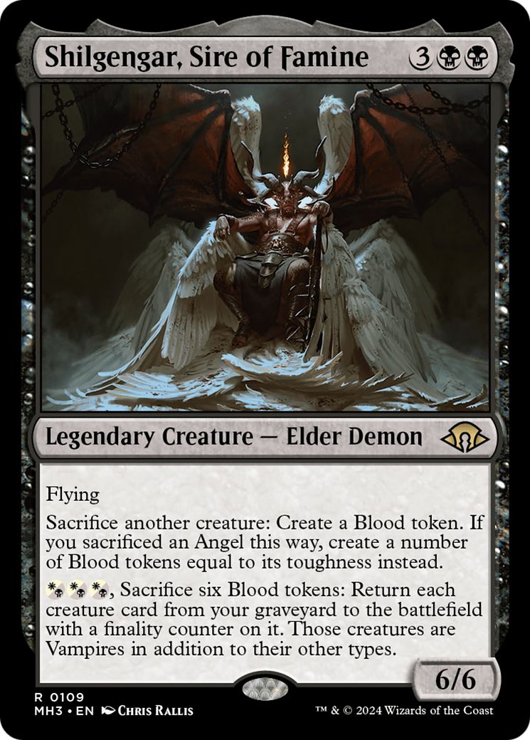 Shilgengar, Sire of Famine [Modern Horizons 3] | Card Citadel