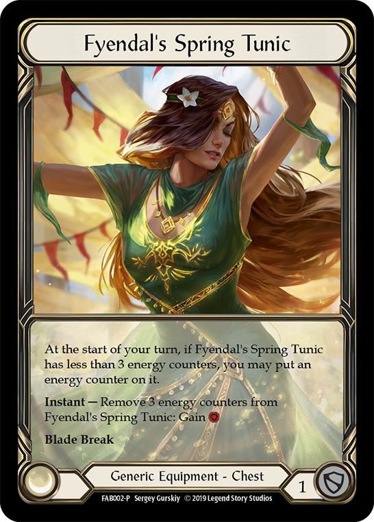 Fyendal's Spring Tunic [FAB002] (Promo)  Rainbow Foil | Card Citadel