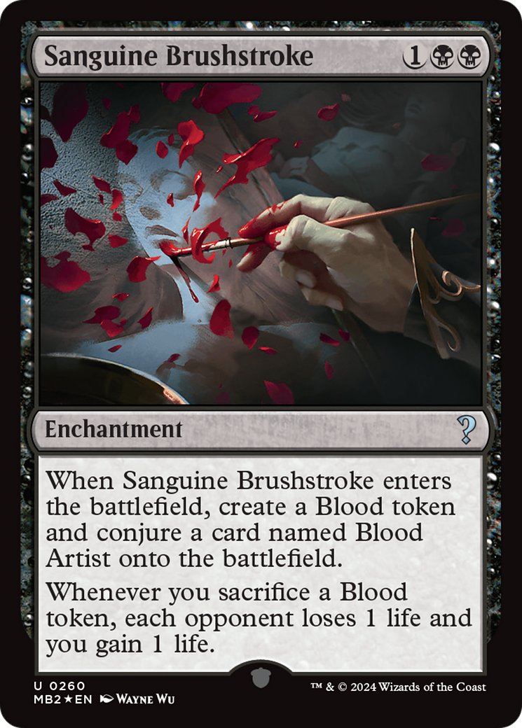 Sanguine Brushstroke [Mystery Booster 2] | Card Citadel