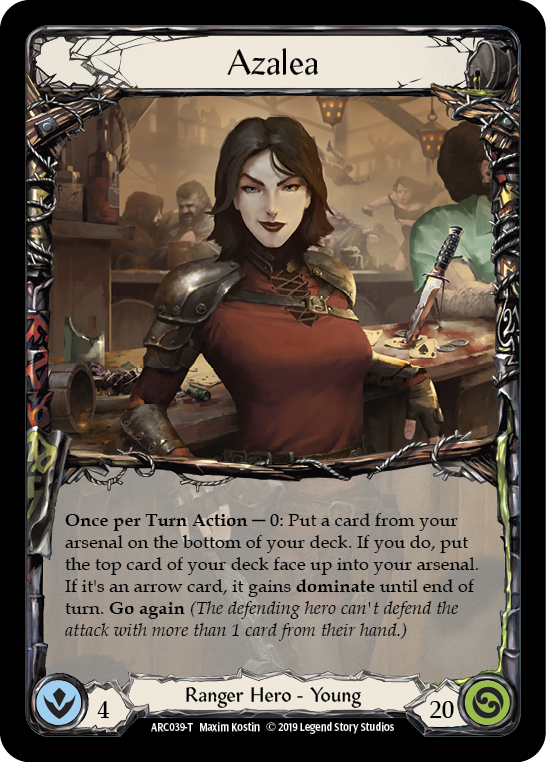 Azalea // Dash [ARC039-T // ARC002-T] (Arcane Rising)  1st Edition Normal | Card Citadel