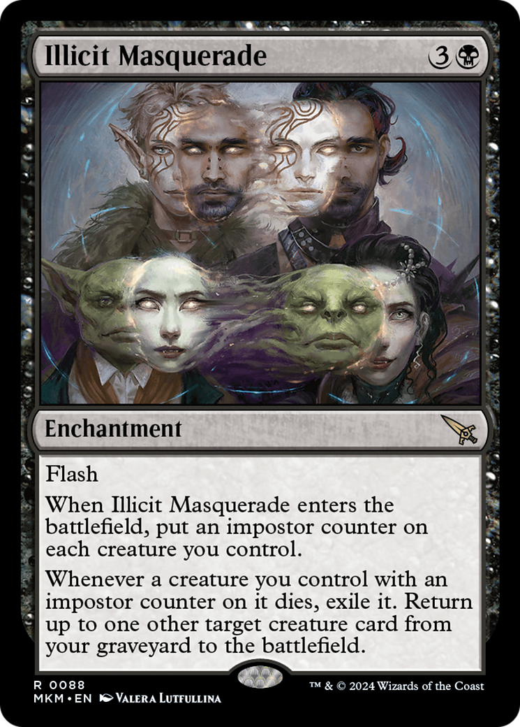 Illicit Masquerade [Murders at Karlov Manor] | Card Citadel