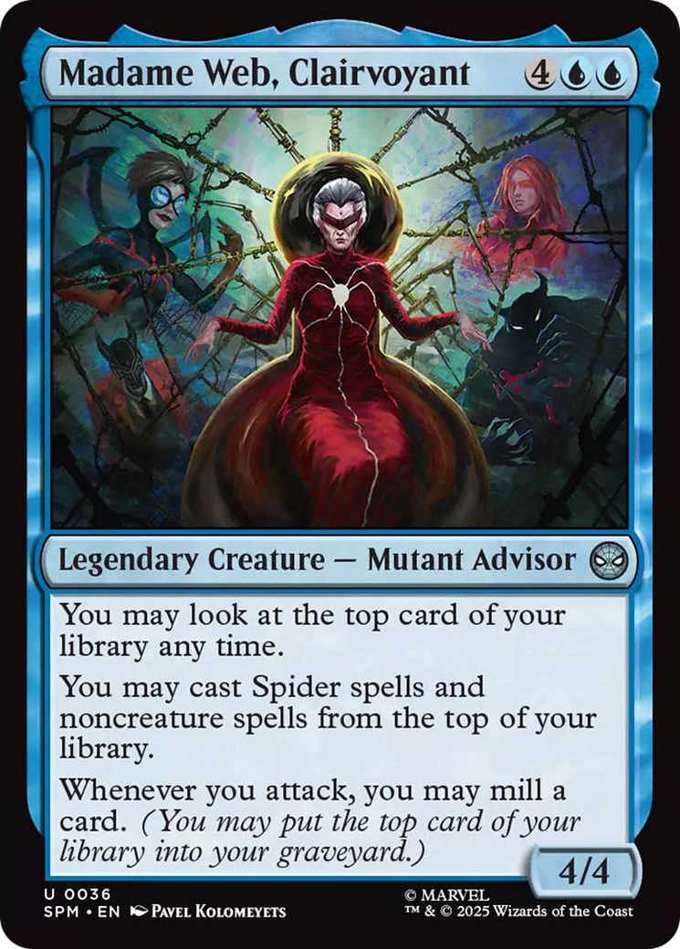 Madame Web, Clairvoyant [Marvel's Spider-Man] | Card Citadel