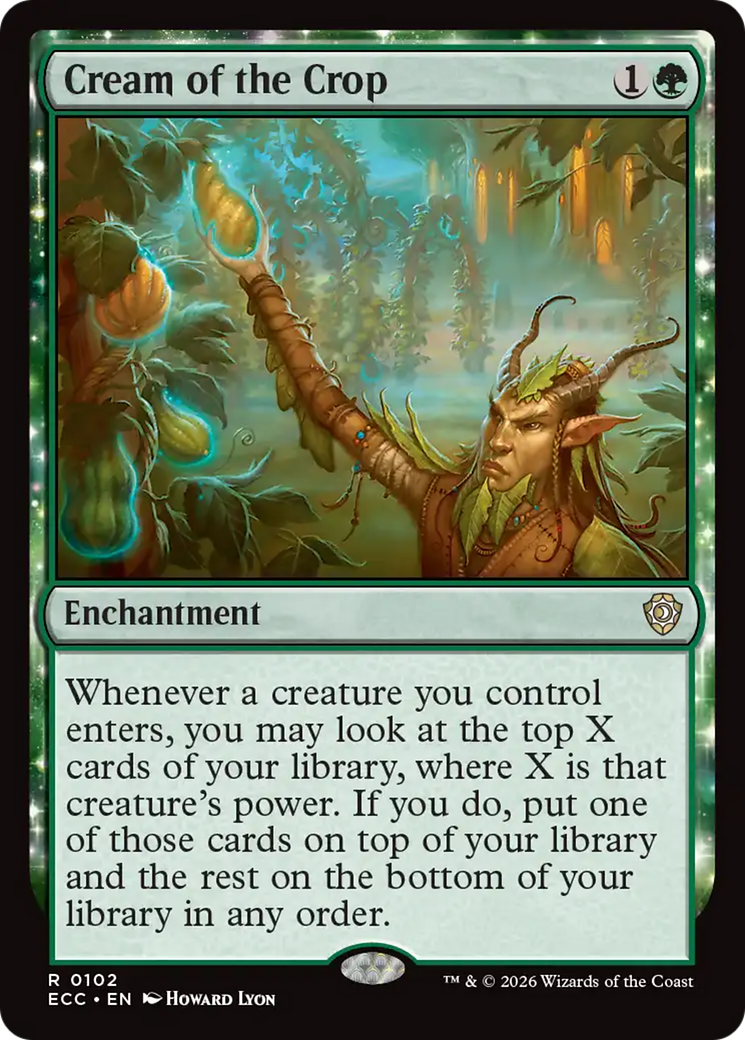 Cream of the Crop [Lorwyn Eclipsed Commander] | Card Citadel