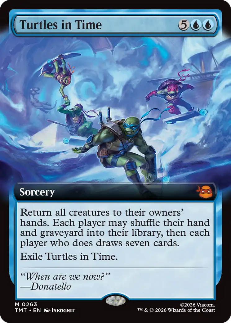 Turtles in Time (Extended Art) [Teenage Mutant Ninja Turtles] | Card Citadel