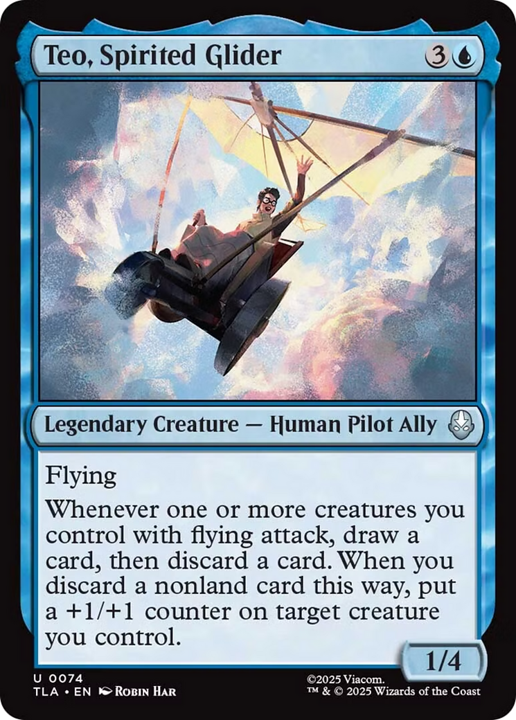 Teo, Spirited Glider [Avatar: The Last Airbender] | Card Citadel