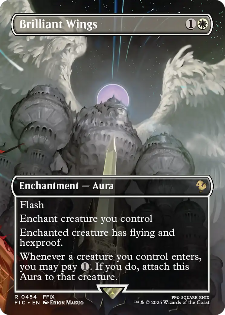 Brilliant Wings (Borderless) [FINAL FANTASY Commander] | Card Citadel
