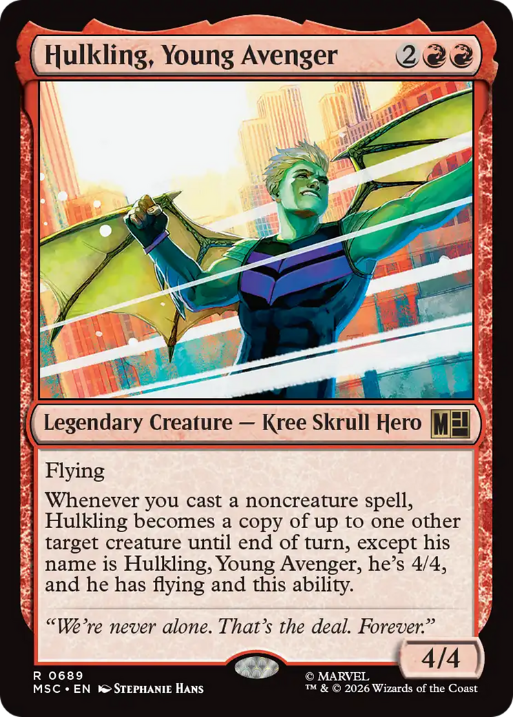 Hulkling, Young Avenger [Marvel Super Heroes Commander] | Card Citadel