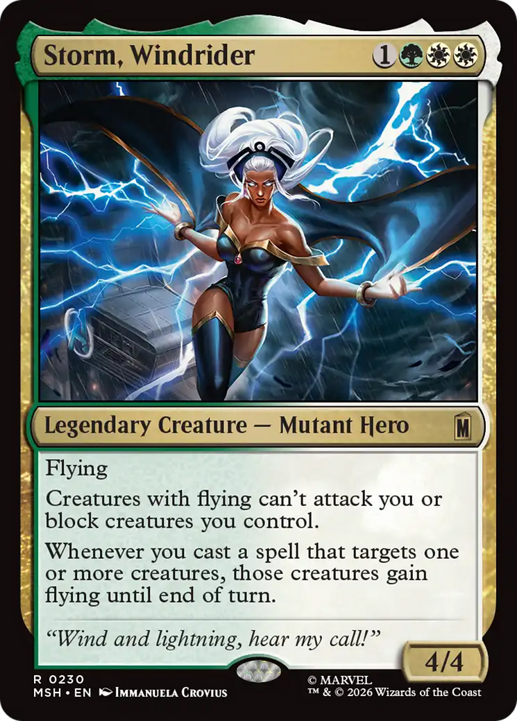 Storm, Windrider [Marvel Super Heroes] | Card Citadel