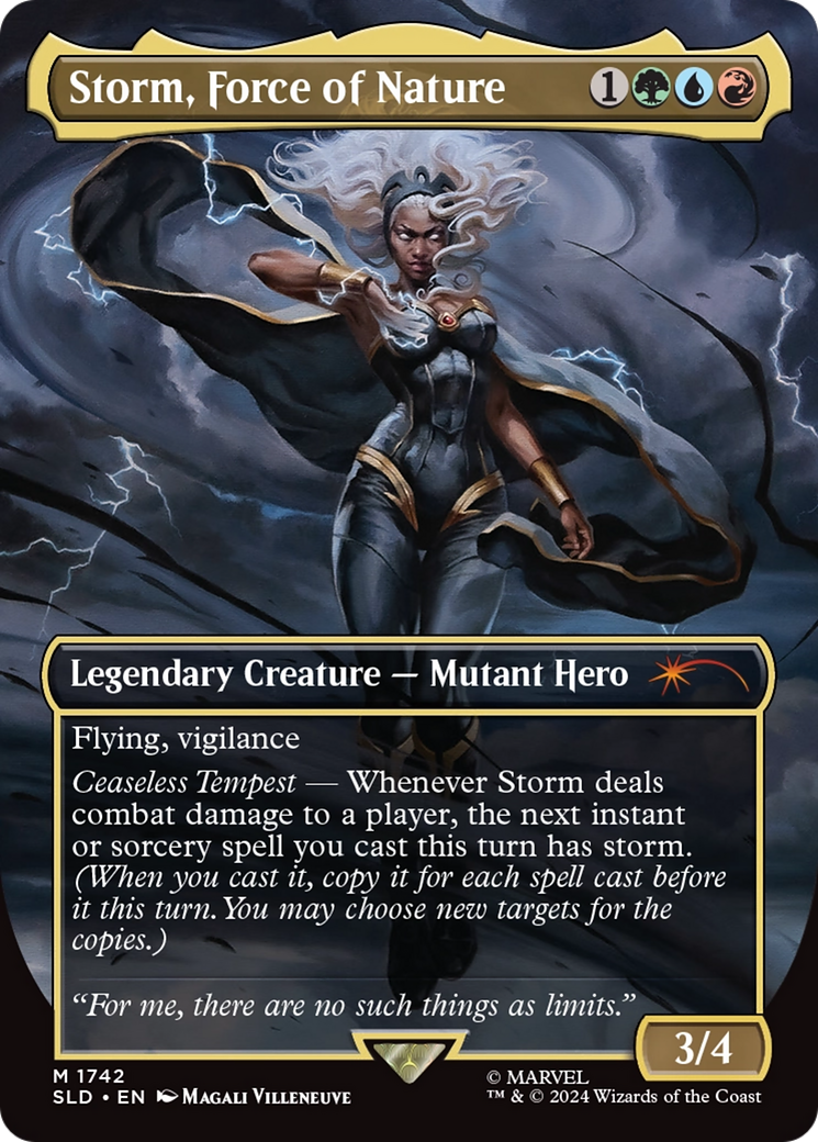 Storm, Force of Nature (Rainbow Foil) [Secret Lair Drop Series] | Card Citadel