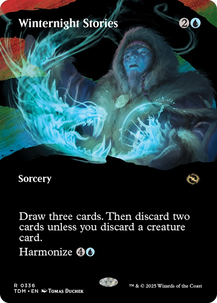 Winternight Stories (Borderless) [Tarkir: Dragonstorm] | Card Citadel