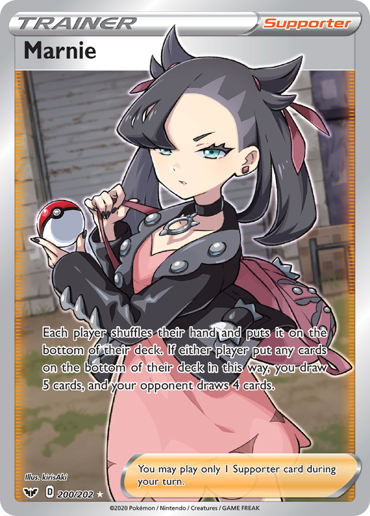 Marnie (200/202) [Sword & Shield: Base Set] | Card Citadel