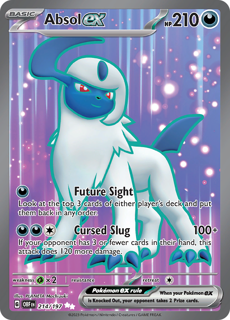 Absol ex (214/197) [Scarlet & Violet: Obsidian Flames] | Card Citadel