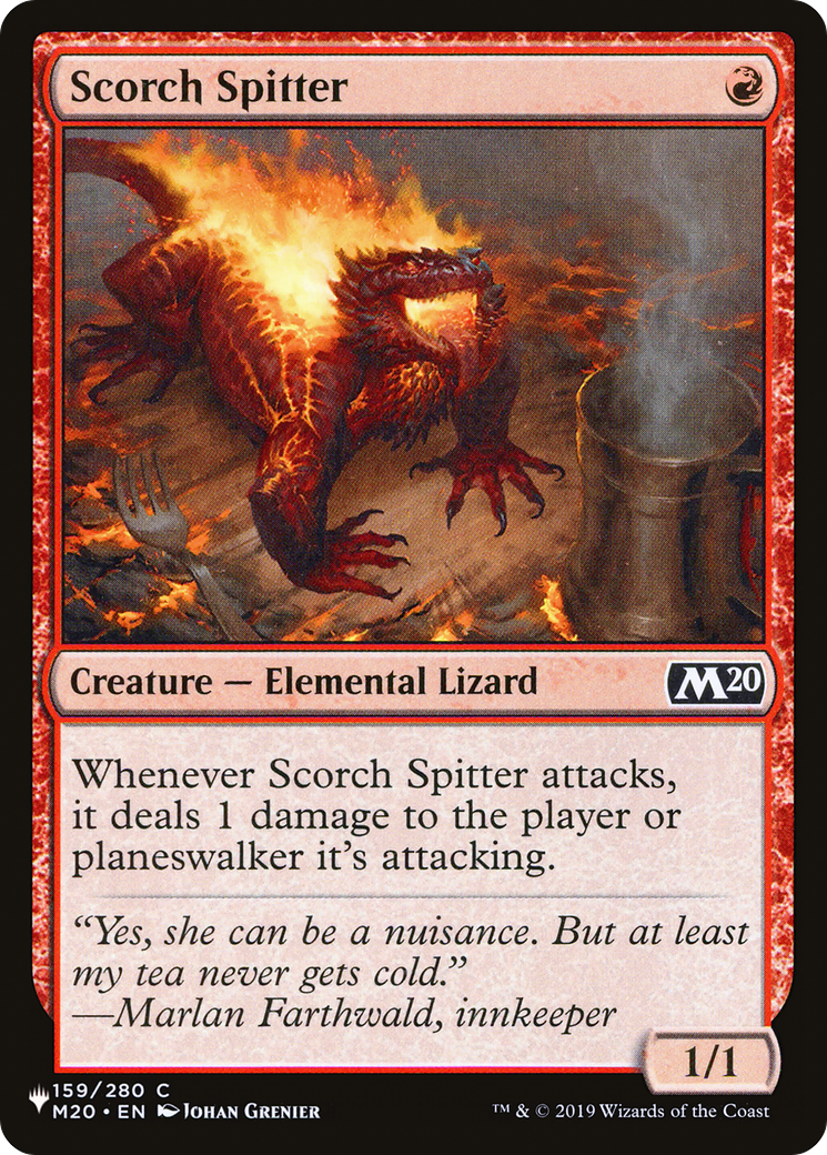 Scorch Spitter [The List] | Card Citadel