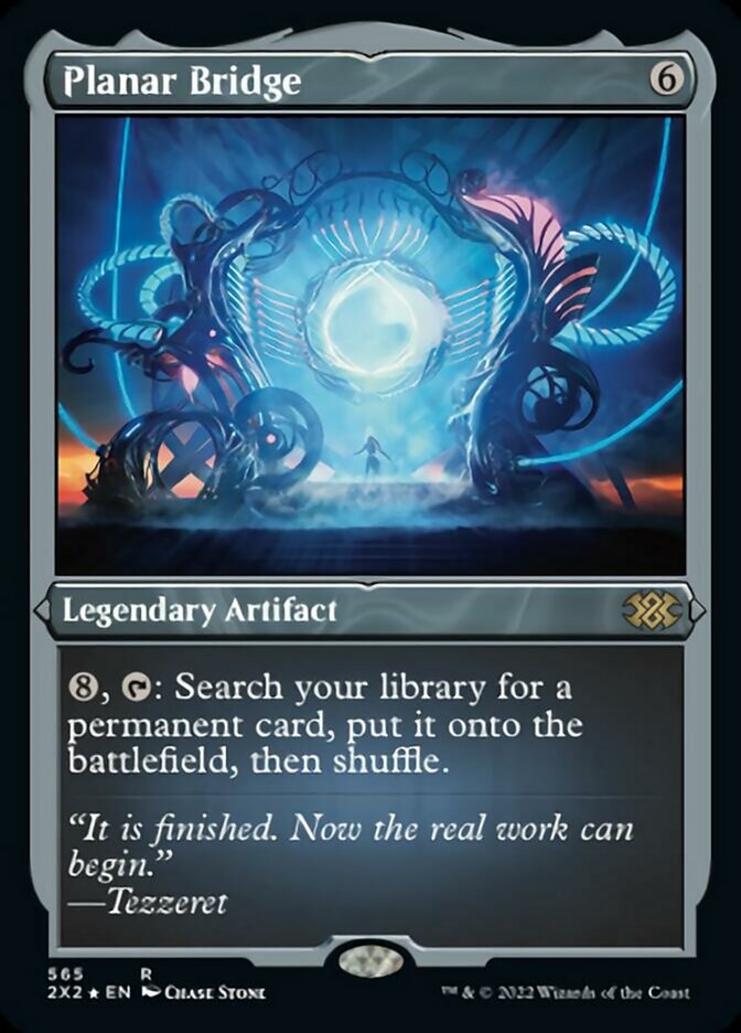 Planar Bridge (Foil Etched) [Double Masters 2022] | Card Citadel
