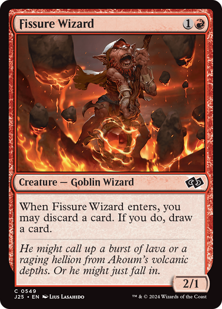 Fissure Wizard [Foundations Jumpstart] | Card Citadel