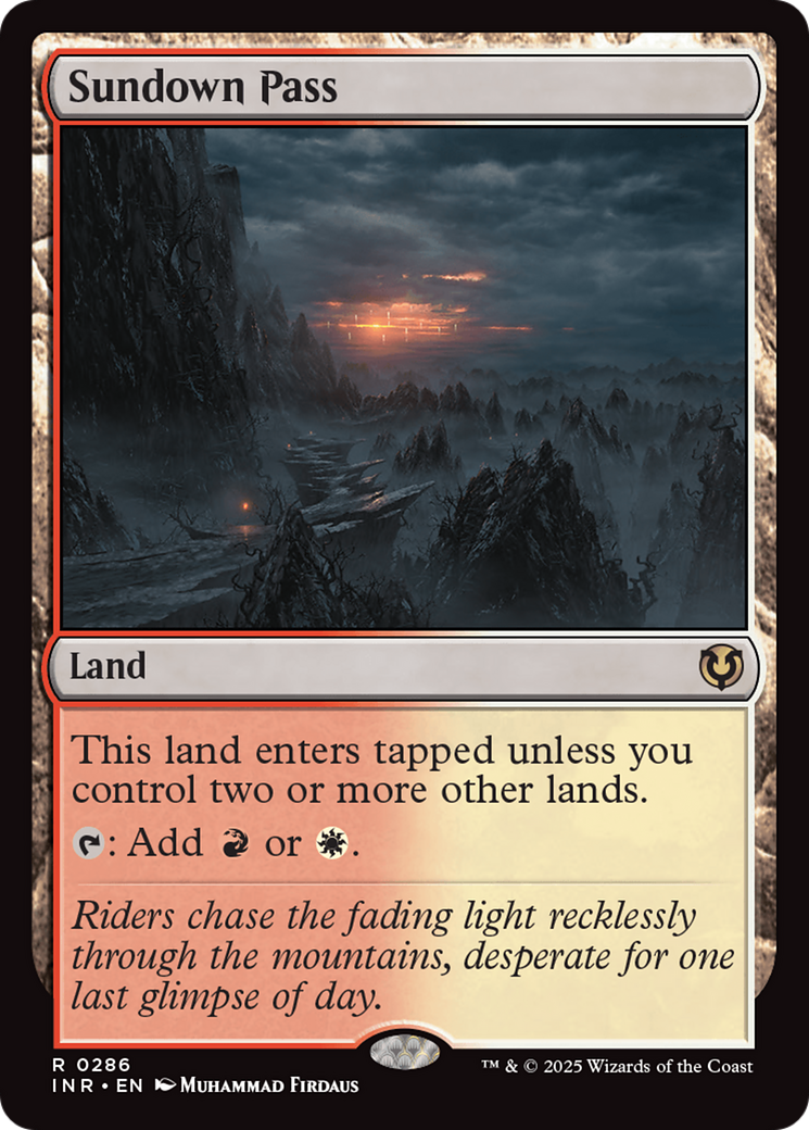 Sundown Pass [Innistrad Remastered] | Card Citadel