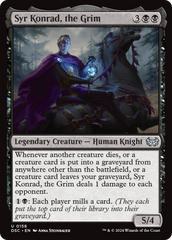 Syr Konrad, the Grim [Duskmourn: House of Horror Commander] | Card Citadel