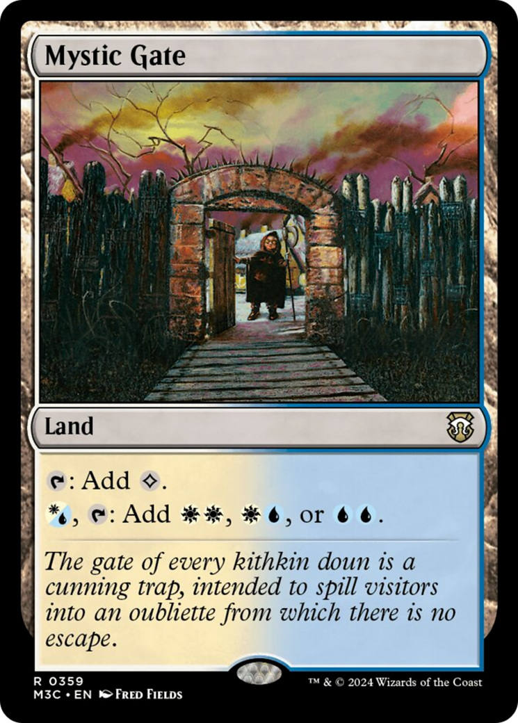 Mystic Gate (Ripple Foil) [Modern Horizons 3 Commander] | Card Citadel