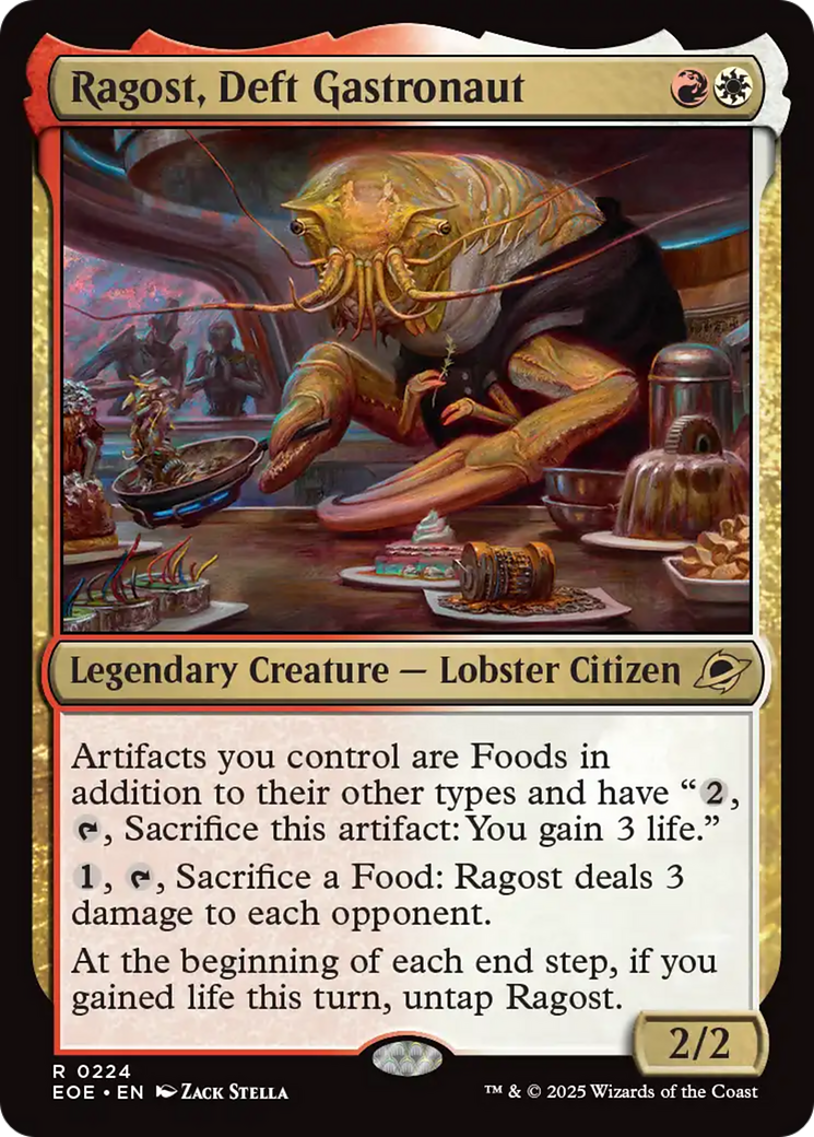 Ragost, Deft Gastronaut [Edge of Eternities] | Card Citadel