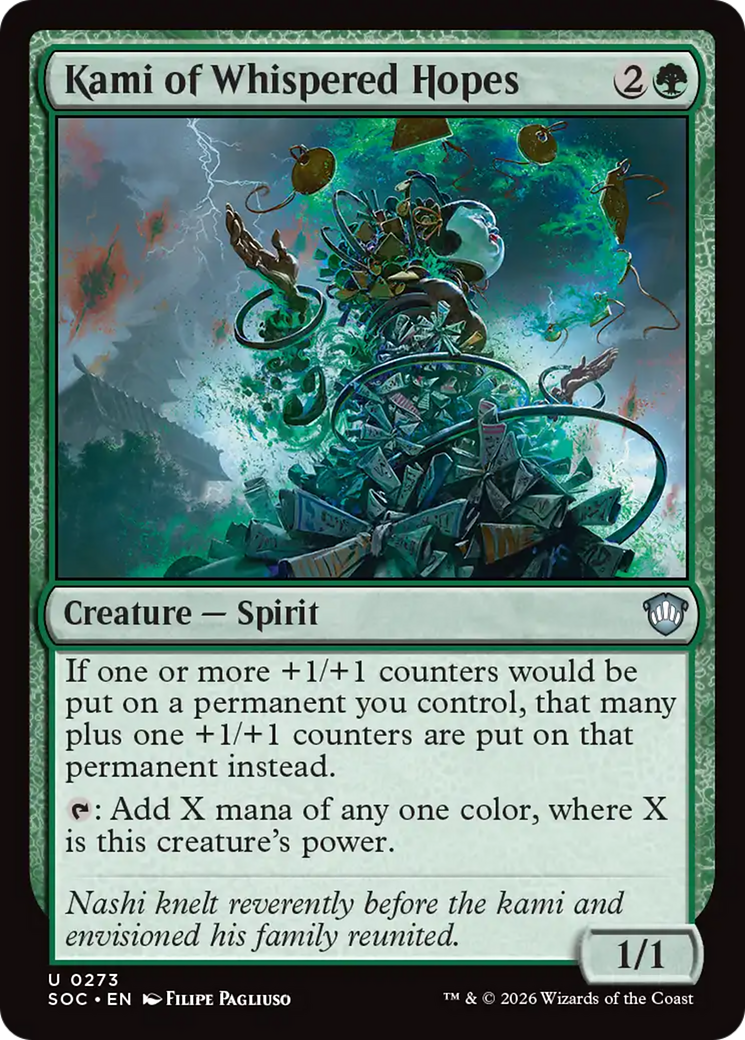 Kami of Whispered Hopes [Secrets of Strixhaven Commander] | Card Citadel
