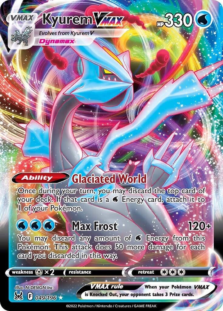 Kyurem VMAX (049/196) [Sword & Shield: Lost Origin] | Card Citadel