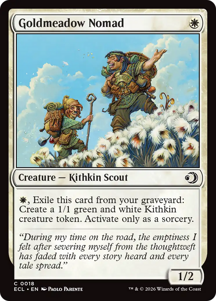 Goldmeadow Nomad [Lorwyn Eclipsed] | Card Citadel