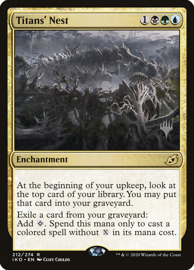 Titans' Nest (Promo Pack) [Ikoria: Lair of Behemoths Promos] | Card Citadel
