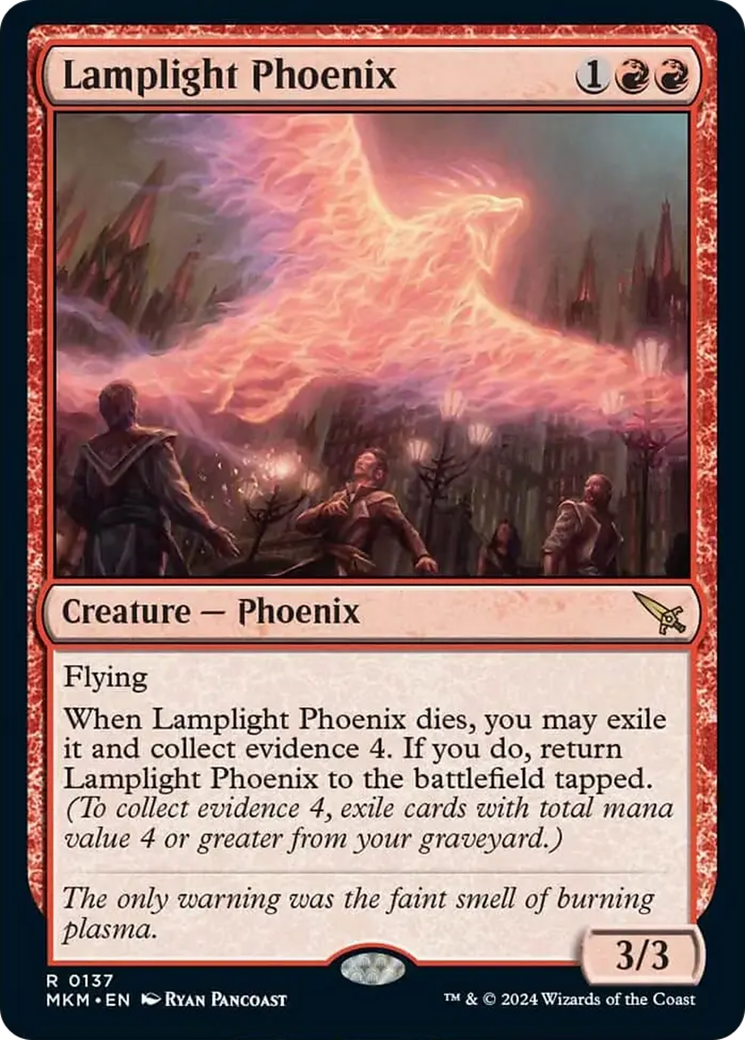 Lamplight Phoenix [Murders at Karlov Manor] | Card Citadel