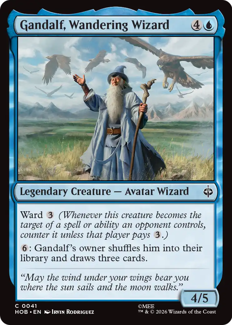 Gandalf, Wandering Wizard [The Hobbit] | Card Citadel