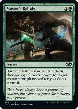 Master's Rebuke [Jumpstart 2022] | Card Citadel