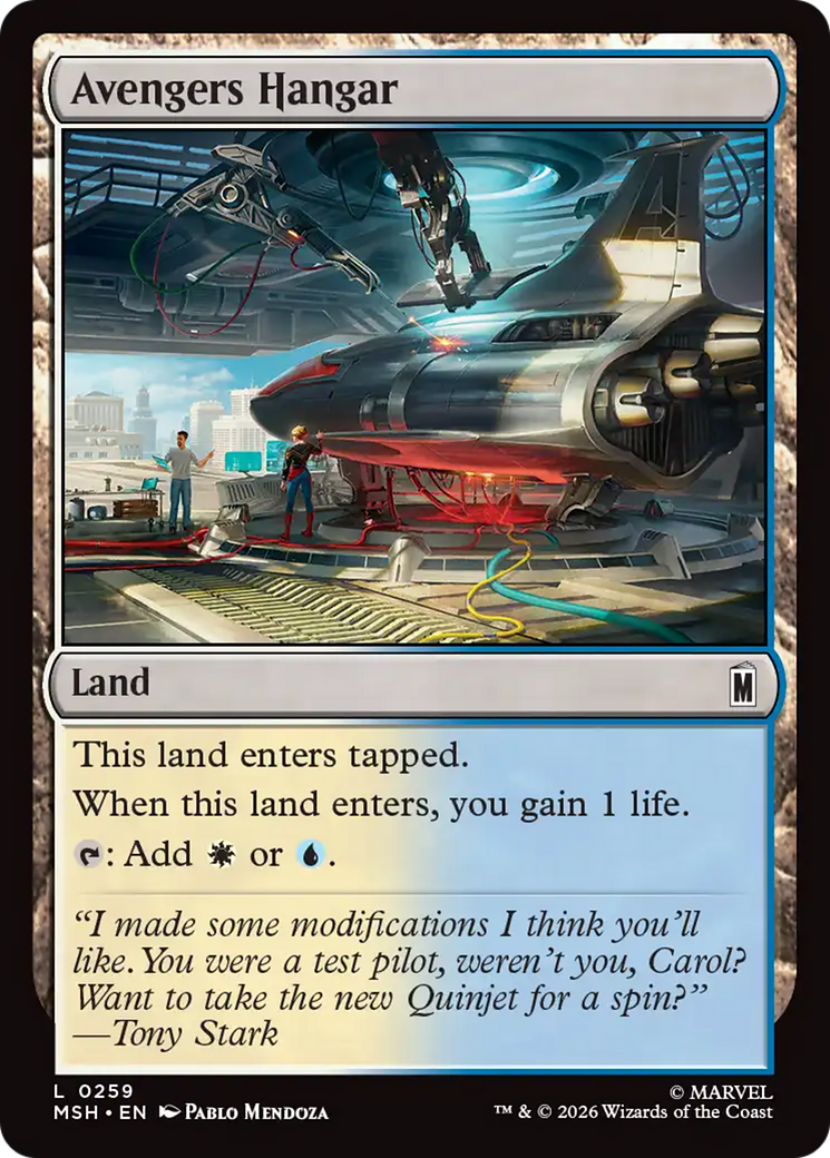 Avengers Hangar [Marvel Super Heroes] | Card Citadel