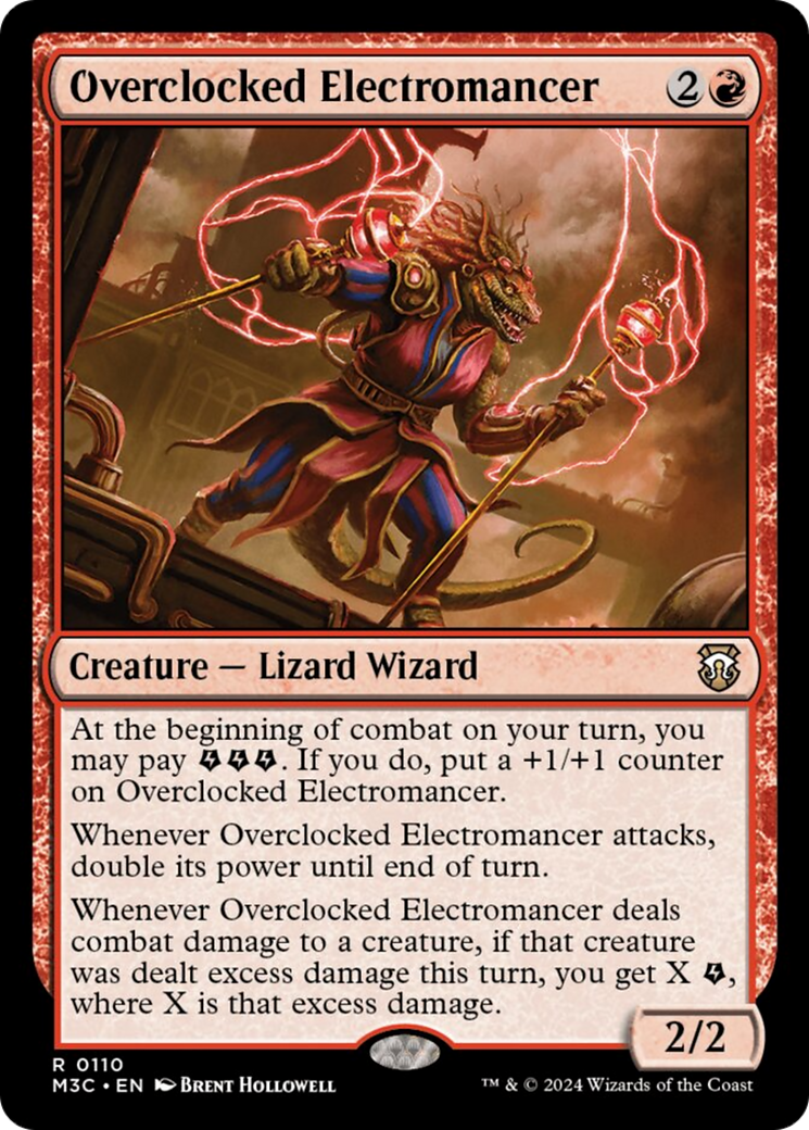 Overclocked Electromancer [Modern Horizons 3 Commander] | Card Citadel