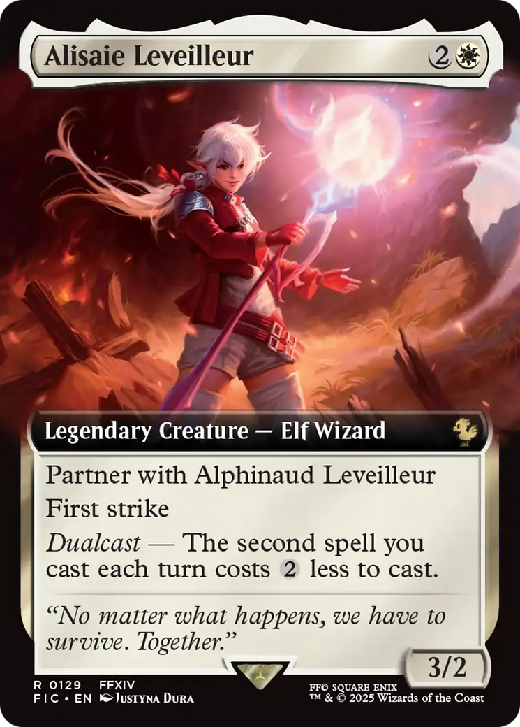 Alisaie Leveilleur (Extended Art) [FINAL FANTASY Commander] | Card Citadel